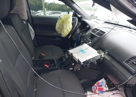 2019 Ford Police Interceptor из США, поврежденный, VIN 1FM5K8AR8KGB23028